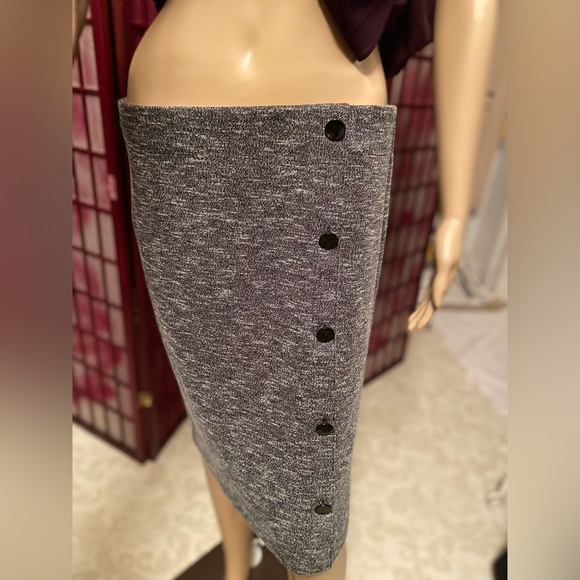 grey woolen skirt size M - Picture 4 of 13